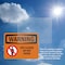 Signmission Spa Closed Do Not Enter OSHA Warning Sign, Plastic, 10in W x 7in L, 2PK OS-2PACK-WS-P-710-L-12837 - alternate 5